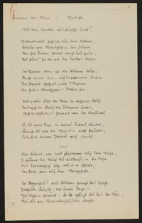 Hermann Gilm zu Rosenegg: Aus den Sonetten aus Wälsch-Tirol; Herausgebertätigkeit: Österreichischer Almanach auf das Jahr 1916