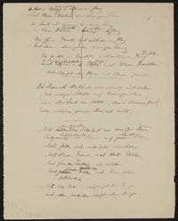 Gedicht: Psyche; Gedicht: Brief aus Bad Fusch, Juli 1892; Gedicht: Welt und ich