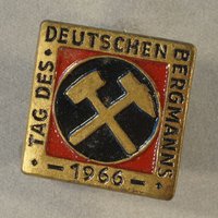 Abzeichen "Tag des Deutschen Bergmanns 1966"